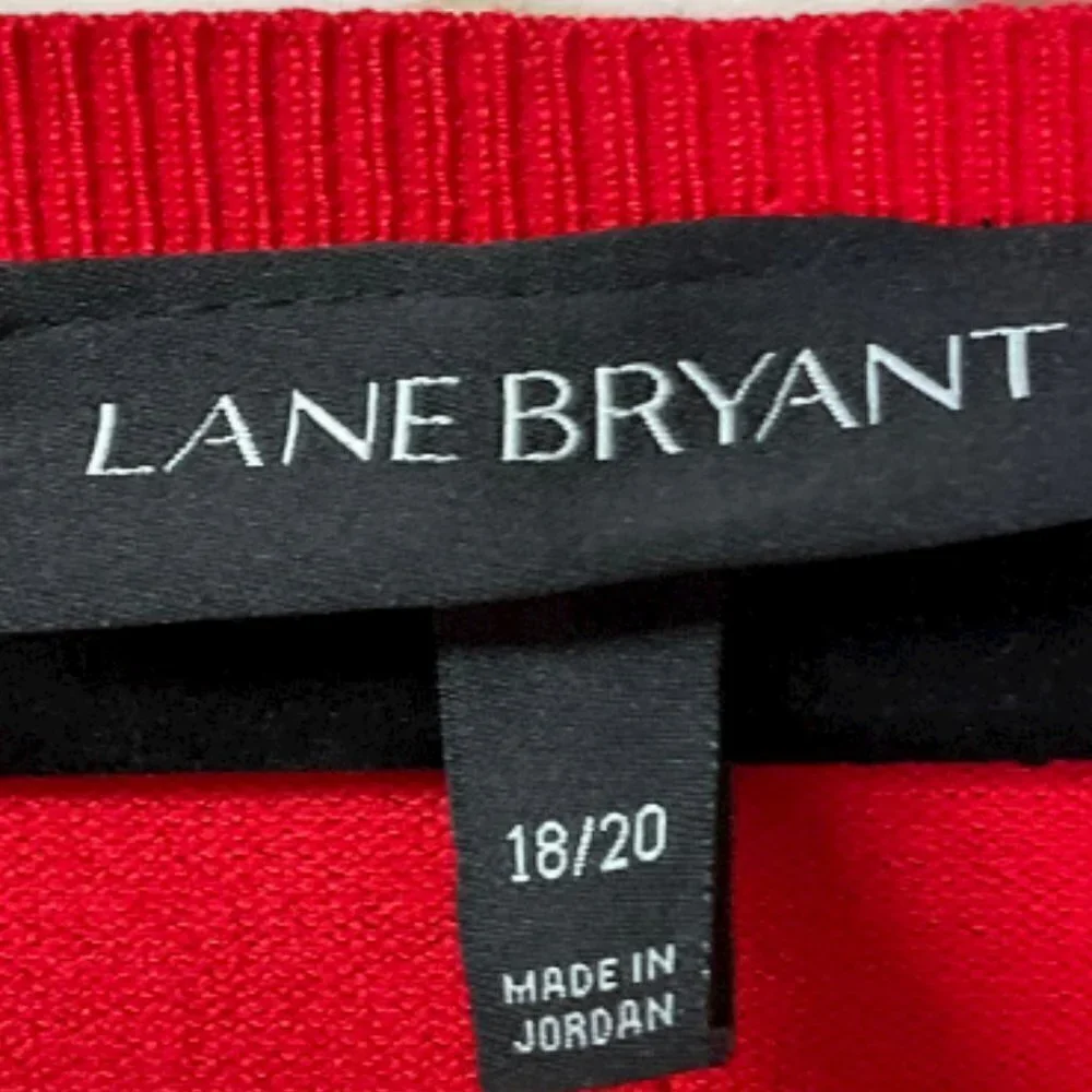Nwot Lane Bryant Reverse Hem Sweater Size 18/20 (2XL)